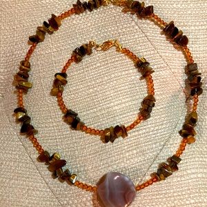 Handmade jewelry set